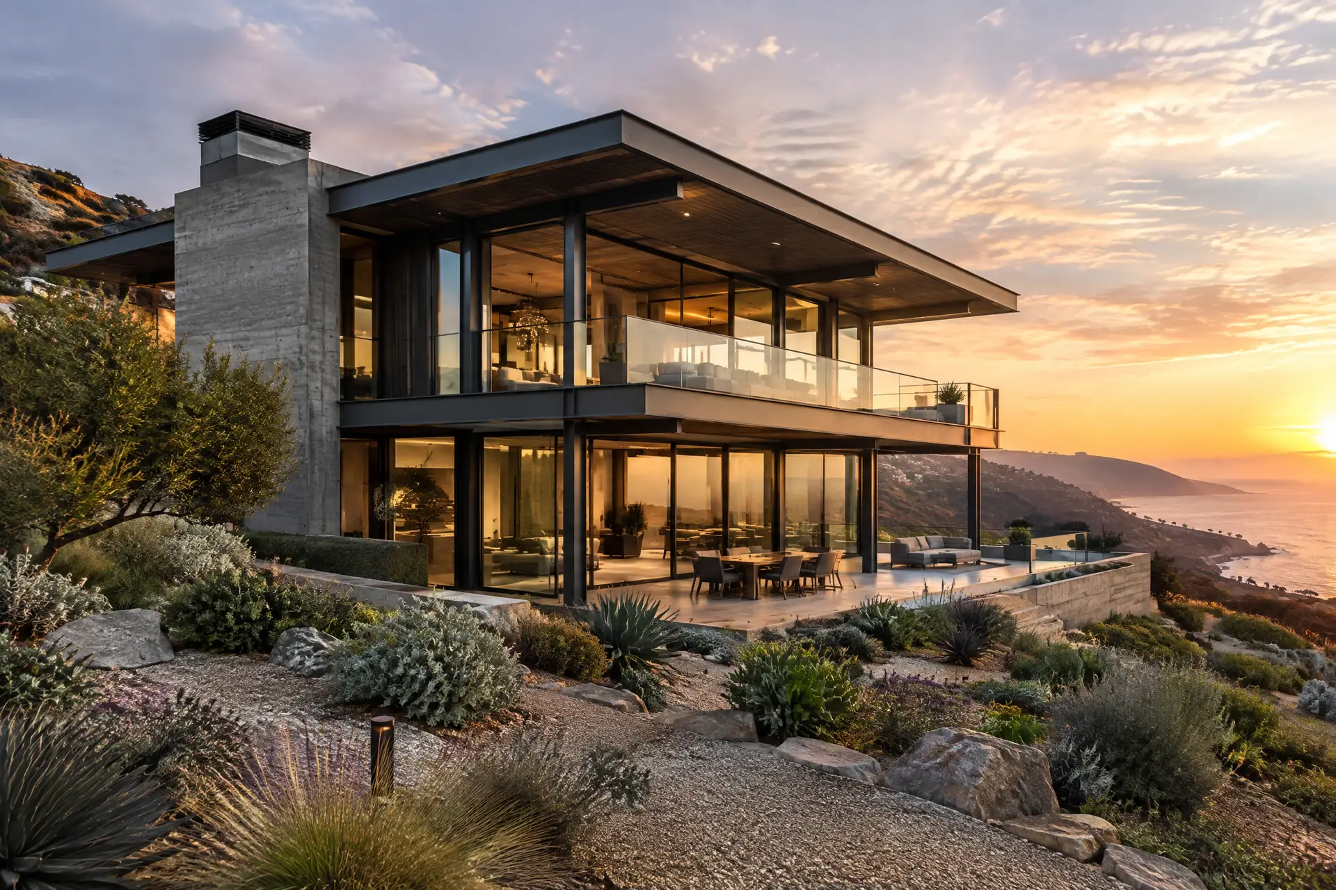 Malibu Woolsey Canyon Fire Survivor Home